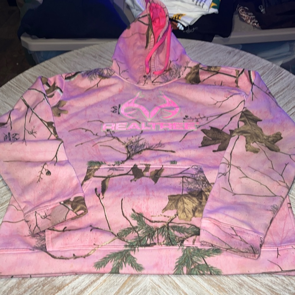 Real Tree Hoodie Size L(12/14)